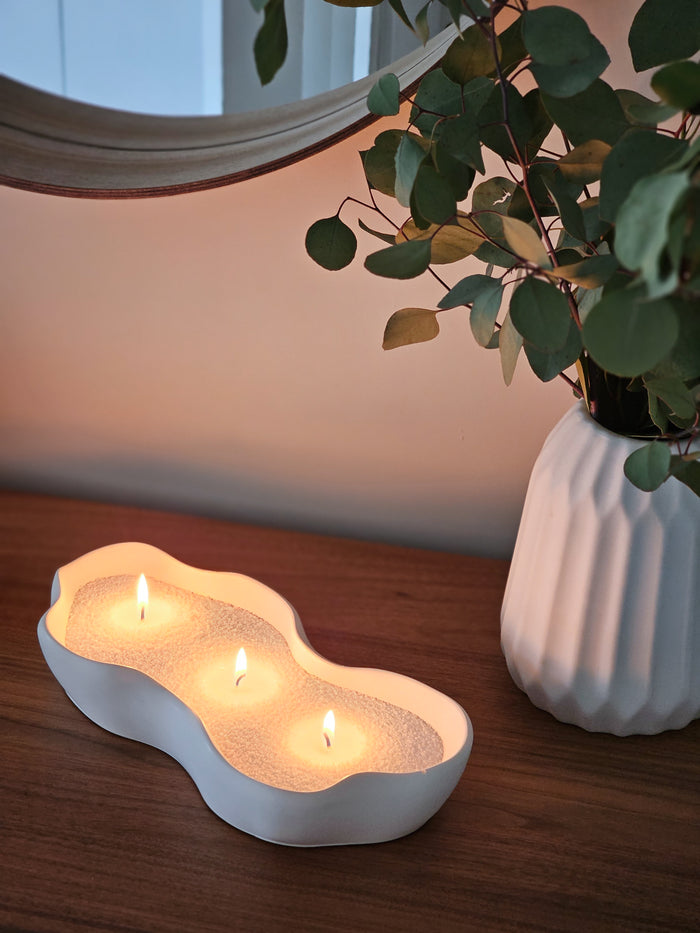 Tubo 650g + Taça Alma + Fragrância + Pavios